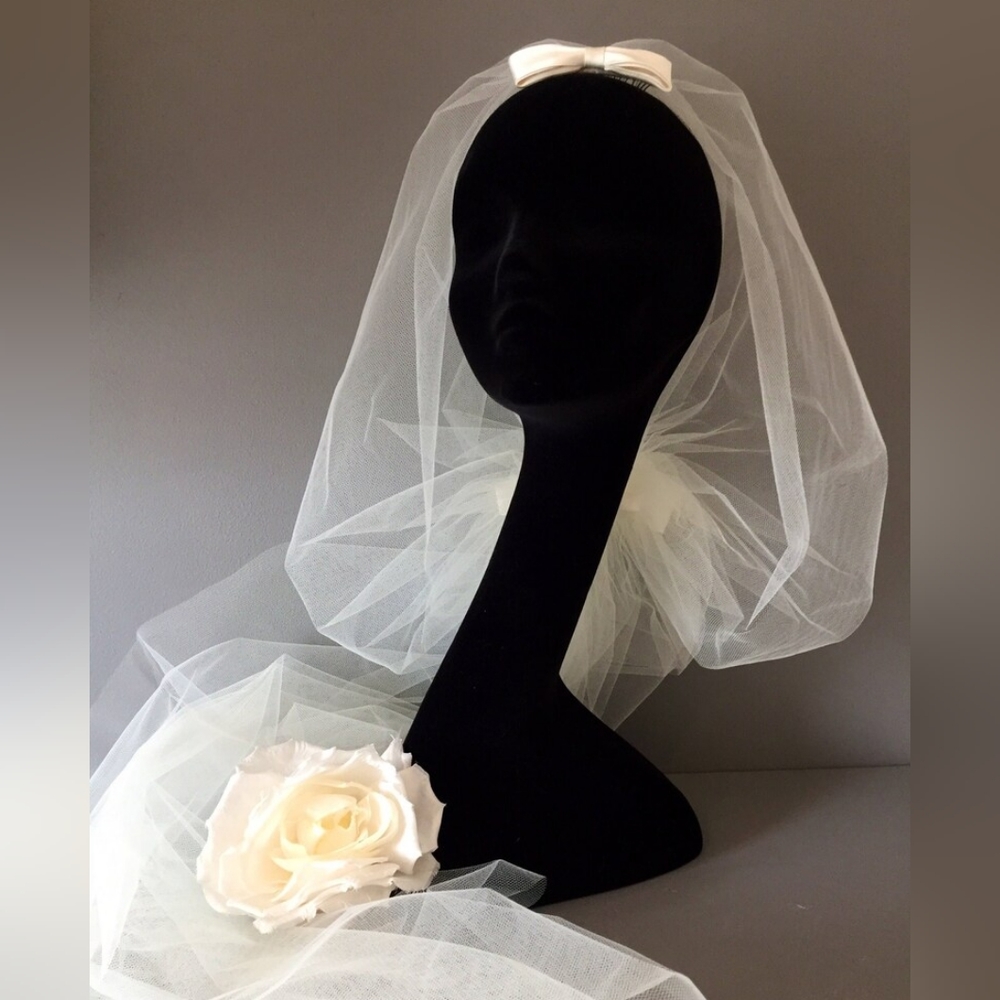 NWT Wedding Veil Audrey Hepburn Style Handmade